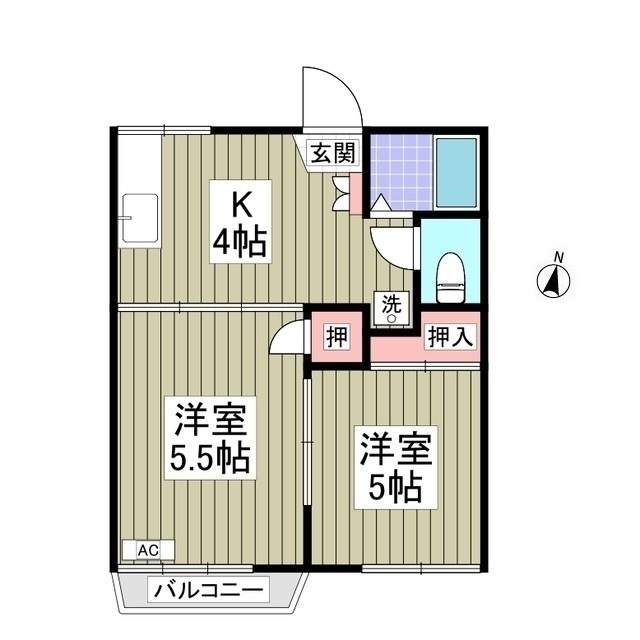 グランアロンジェ 旧マイハイツ浦和の間取り