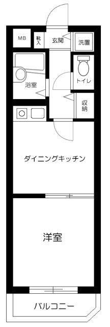 菱和パレス代々木公園の間取り