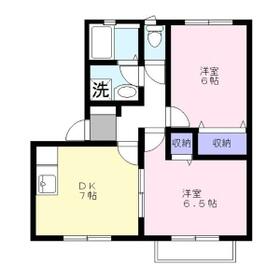 ピュール・メゾンBの間取り