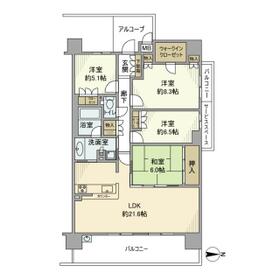 ジオ彩都いぶきの森の間取り