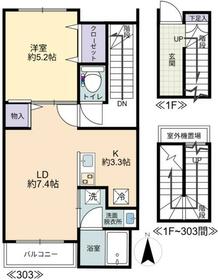 BLANCOSTA SQUAREの間取り
