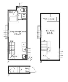 King House新宿御苑の間取り