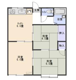 シティハイムUの間取り