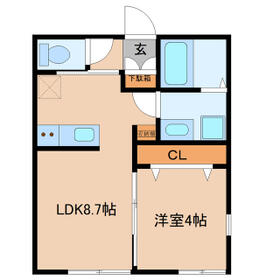 パーチェ成田の間取り