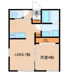 パーチェ成田の間取り