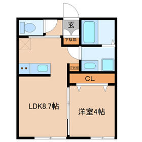 パーチェ成田の間取り