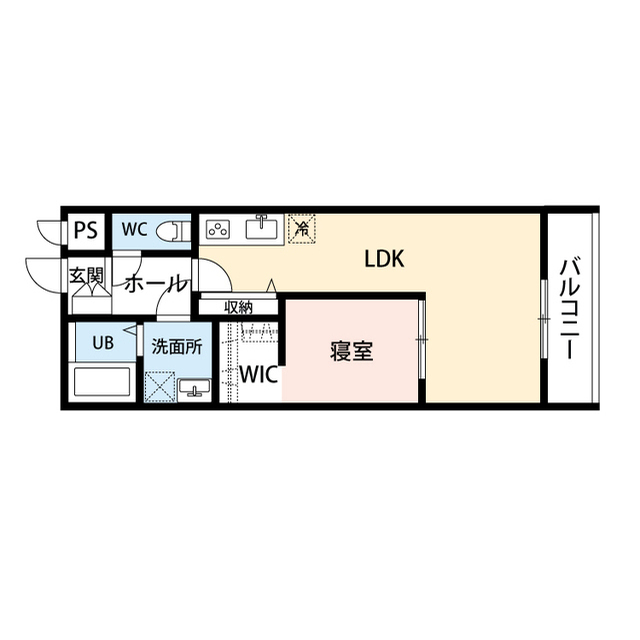 Persimmonの間取り
