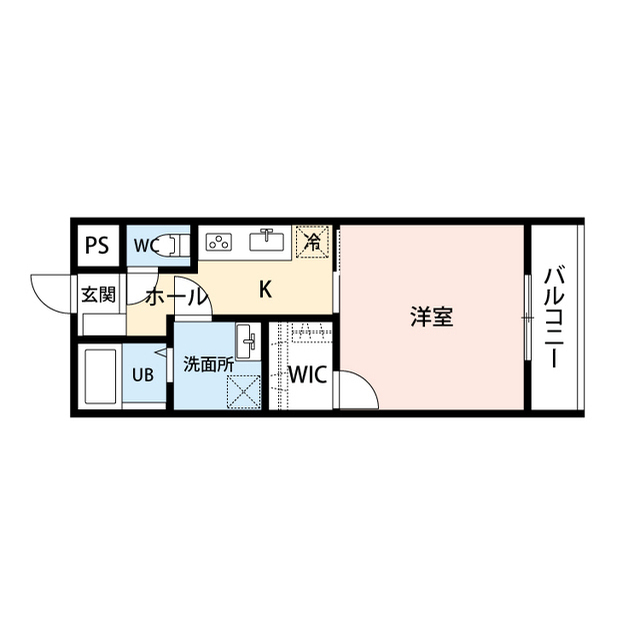 Persimmonの間取り