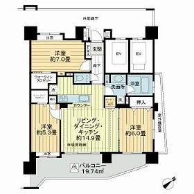 レーベンハイム湘南辻堂の間取り