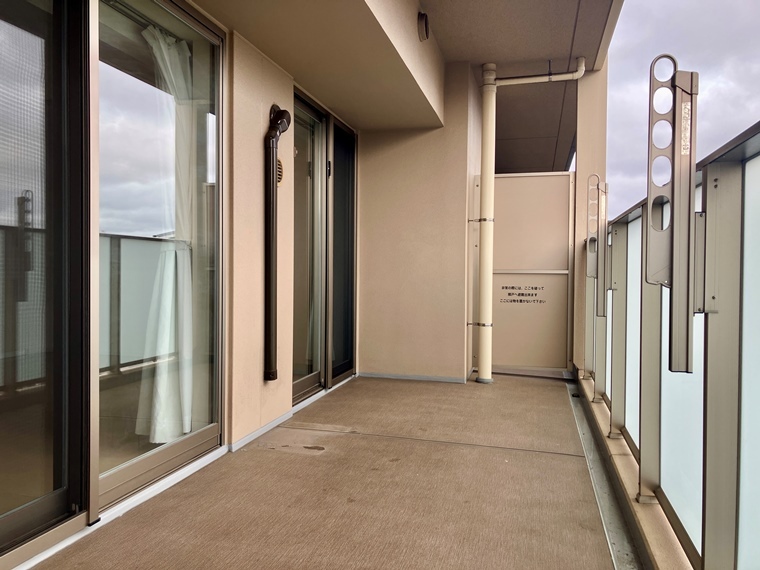 12/15 バルコニー