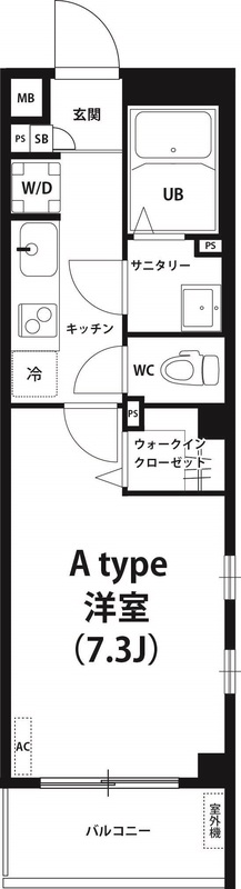 リブリ・Kaminogeの間取り