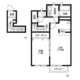 アスピリア ナチュールの間取り