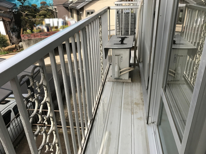 12/18 バルコニー