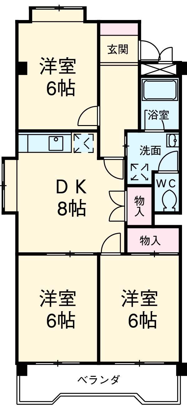 ヴィラ青山坂の間取り