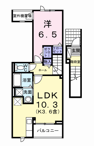 ソレイユ緑ヶ丘の間取り