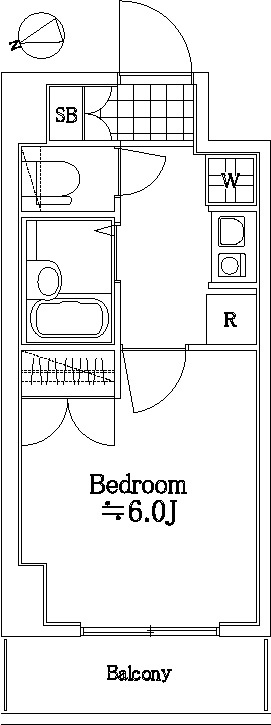 エクセリア荻窪の間取り