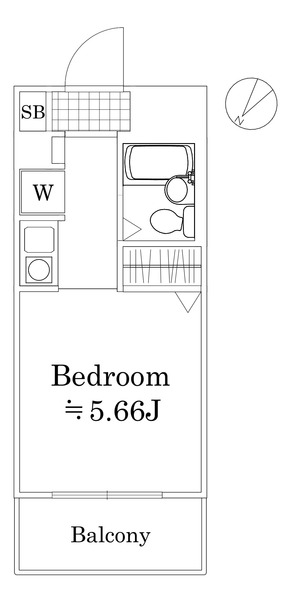 ポートシティ伊勢佐木町の間取り