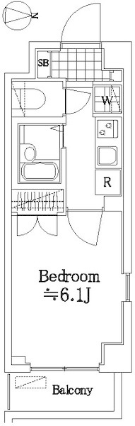 ル・リオン多摩川GRAND-COURTの間取り