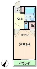 レオパレス上青木西第2の間取り