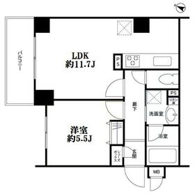 グランテム南雪谷の間取り