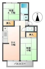 小川コーポの間取り