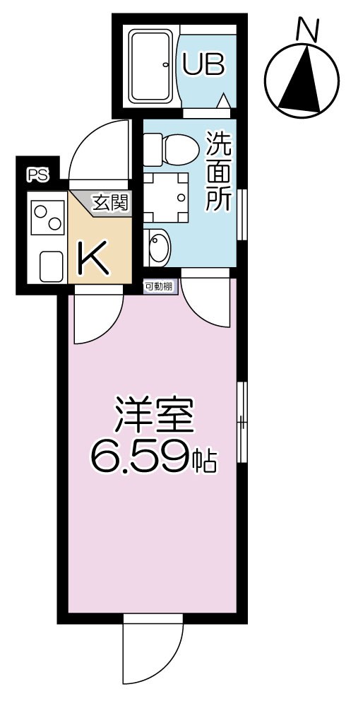 enn江北の間取り