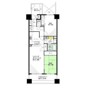 アークプラザ生麦の間取り