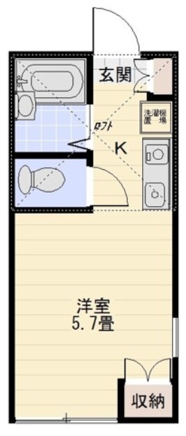 スカイレジデンス富岡の間取り