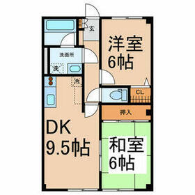 レジデンス清水山の間取り