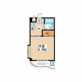 クロノス若松の間取り