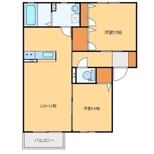 ハートレーベンAの間取り