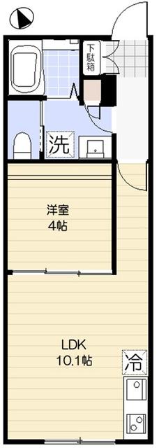 仮称）港北区篠原西町新築計画の間取り