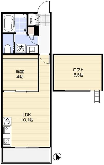 仮称）港北区篠原西町新築計画の間取り