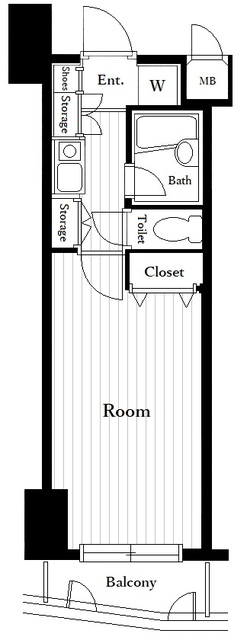 ガラ・ステージ目白の間取り