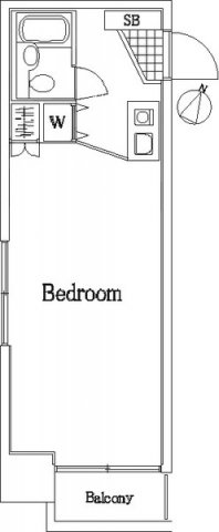 ビッグヴァンステイツ伊勢佐木南第2の間取り