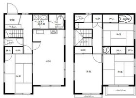 千鳥町テラスハウスの間取り