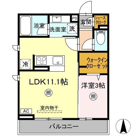 ピエドリオの間取り