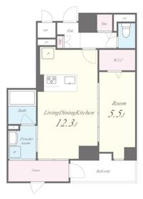 CEREJEIRA江坂(セレジェイラ エサカ)の間取り