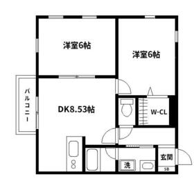 EIKOH CRESCENTの間取り