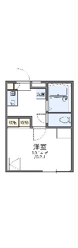 レオパレスフルールの間取り