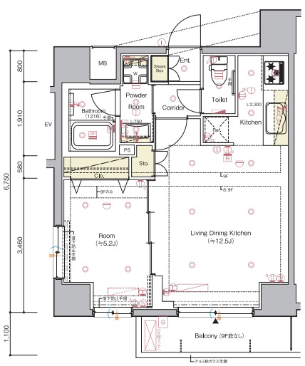 SYFORME MINOWAの間取り