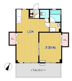 コーポアロフィⅡの間取り