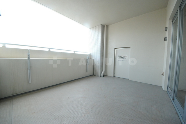 12/25 バルコニー