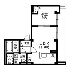 Pine Courtの間取り