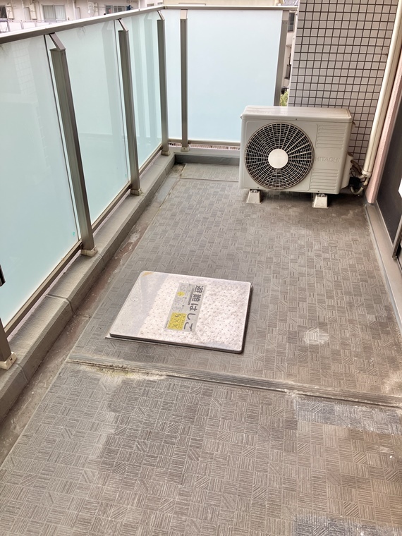 12/16 バルコニー