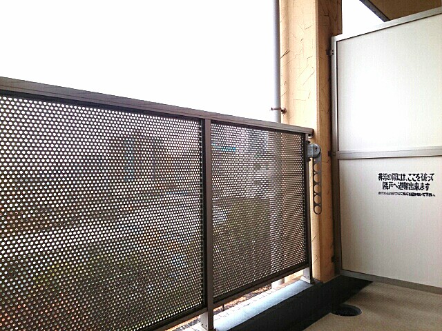 12/20 バルコニー