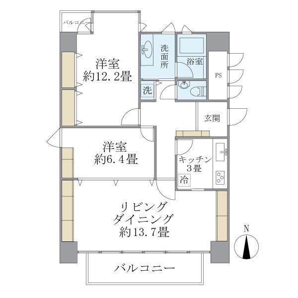 グラン・アクス麹町の間取り