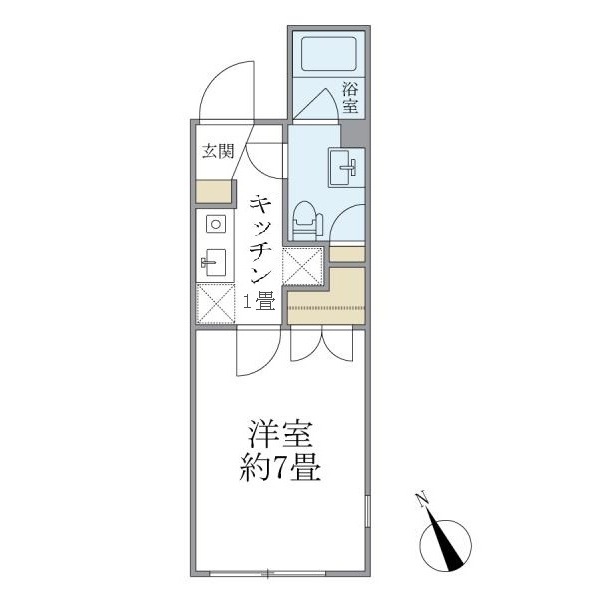 コンポジット門前仲町サウスの間取り