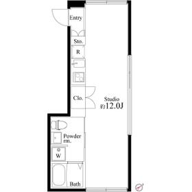 CLK茗荷谷の間取り