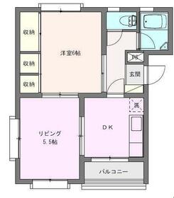 和田山ドエルの間取り